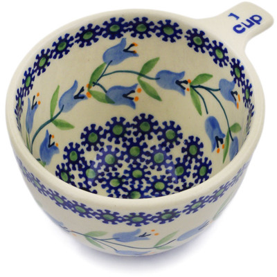 Polish Pottery 1 Cup Measuring Cup Sweet Dreams