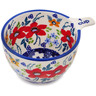 Polish Pottery 1 Cup Measuring Cup Wild Flower Bloom UNIKAT