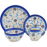 Polish Pottery 4-Piece Place Setting Hawaiian Sea Turtle - Honu