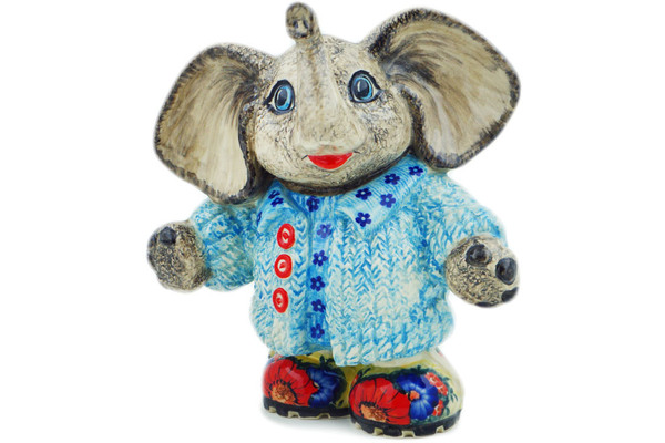 Elephant Figurine 9"