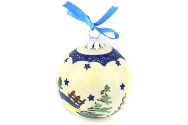 Christmas Ball Ornament 3"