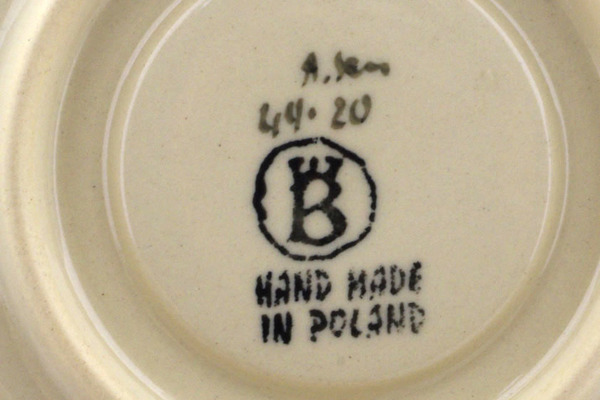 Set of 4 Cups with Saucers