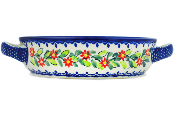 Round Baker with Handles 8"