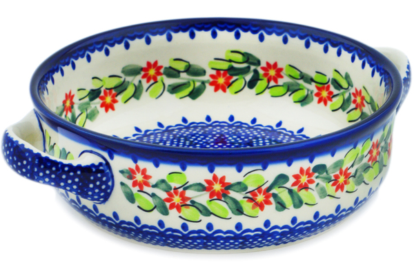 Round Baker with Handles 8"