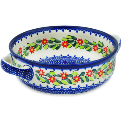 Round Baker with Handles 8"