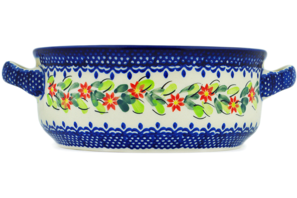 Round Baker with Handles 8"