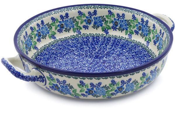 Round Baker with Handles 10-inch