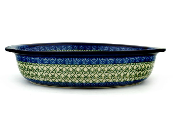 Round Baker with Handles 11"