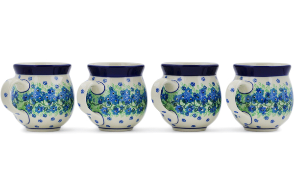 Set of Four 12 oz Bubble Mugs