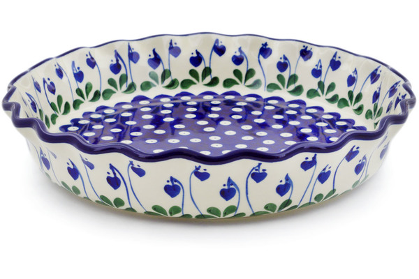 Fluted Pie Dish 10"