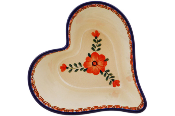 Heart Shaped Bowl 6"