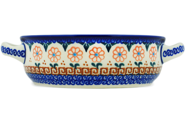 Round Baker with Handles 8"