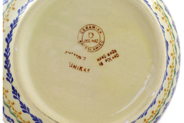 Jar with Lid and Handles 9"