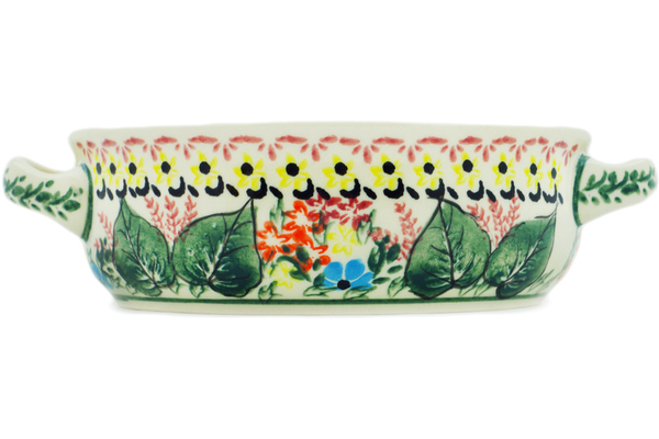 Round Baker with Handles 8"