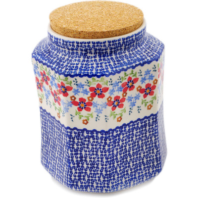 Jar with Lid 7"