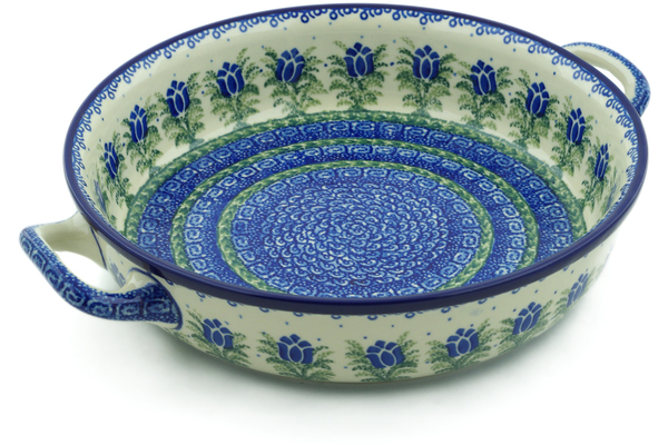 Round Baker with Handles 10-inch