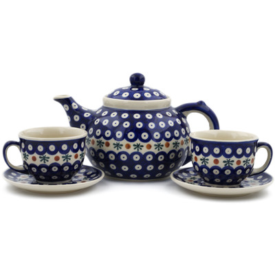 5-Piece Tea Coffee Set for Two