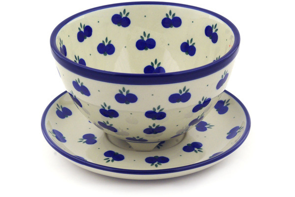 Colander with Plate 8"