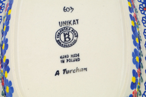 Platter with Handles 13"