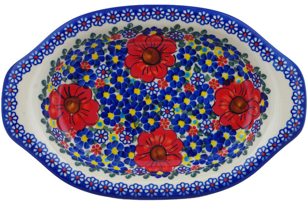 Platter with Handles 13"