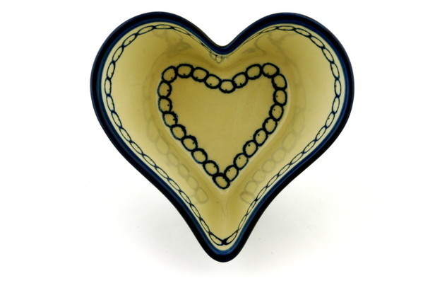 Heart Shaped Bowl 6"