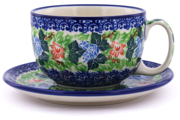 Cup with Saucer 13 oz