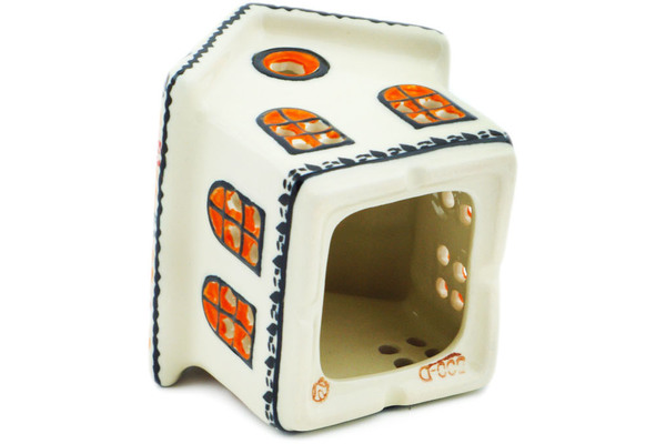 House Shaped Candle Holder 4"