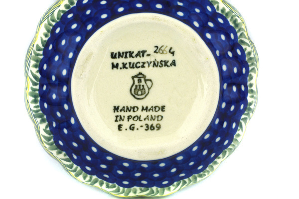 Scalloped Fluted Bowl 5"