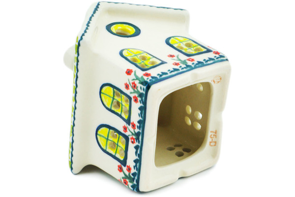 House Shaped Candle Holder 4"