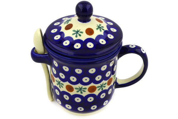 Brewing Mug with Spoon 12 oz