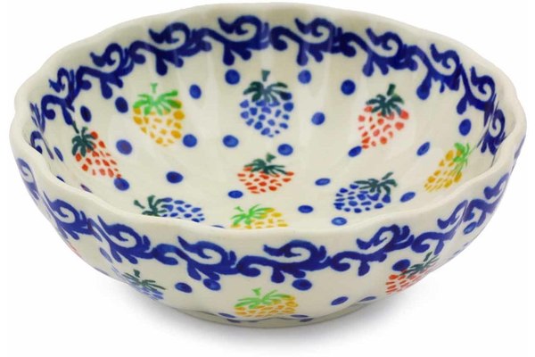 Scalloped Fluted Bowl 5"