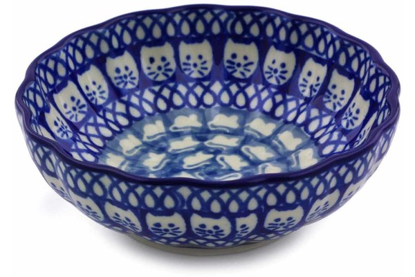 Scalloped Fluted Bowl 5"