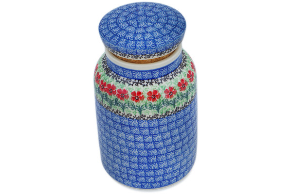 Jar with Lid 7"