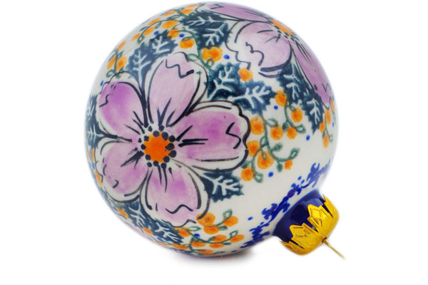 Christmas Ball Ornament 4"