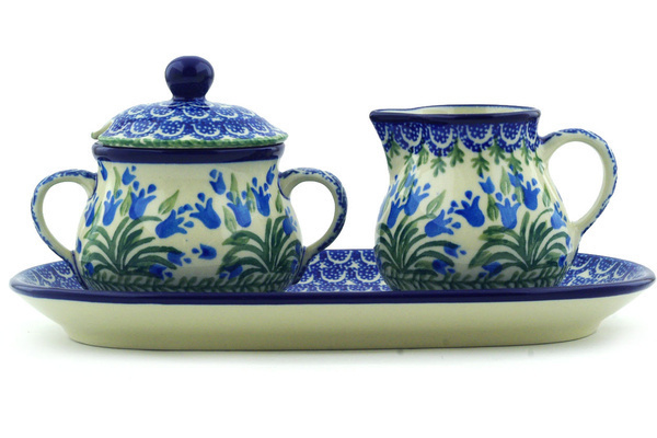 Sugar and Creamer Set 10"