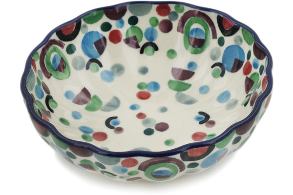 Scalloped Fluted Bowl 5"