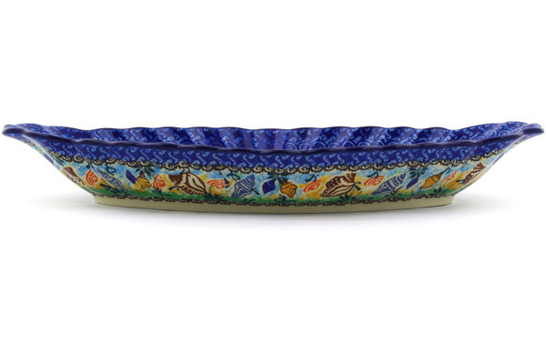 Platter with Handles 16"