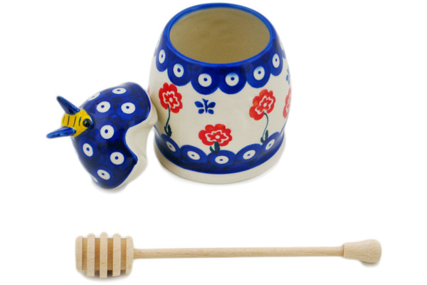 Honey Jar with Dipper 5"