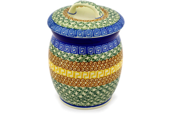 Jar with Lid 6"