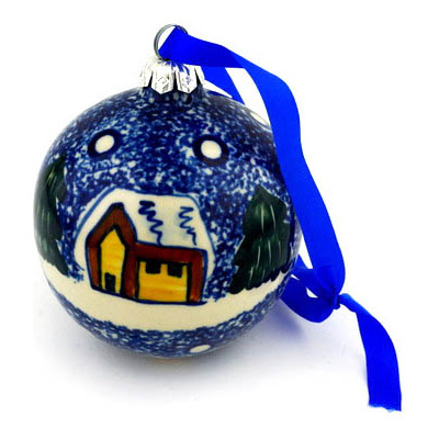 Christmas Ball Ornament 3"