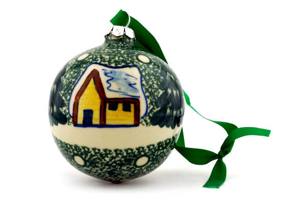Christmas Ball Ornament 3"