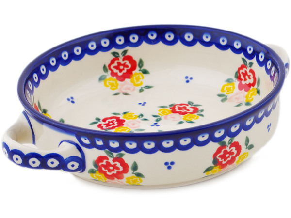 Round Baker with Handles 8"