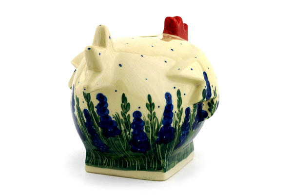 Chicken Shaped Piggy Bank 7"
