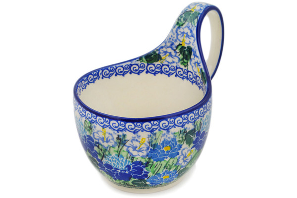 Bowl with Loop-Handle 6"