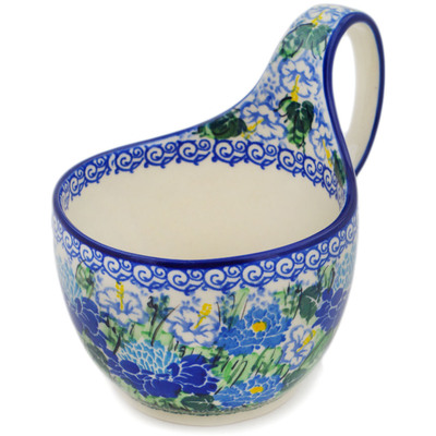 Bowl with Loop-Handle 6"