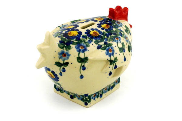 Chicken Shaped Piggy Bank 7"