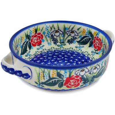 Round Baker with Handles 8"