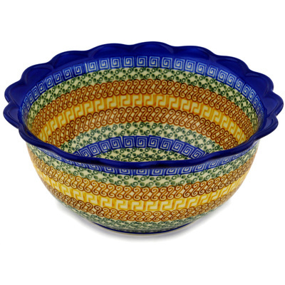 Scalloped Bowl 9"