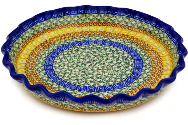 Fluted Pie Dish 10"