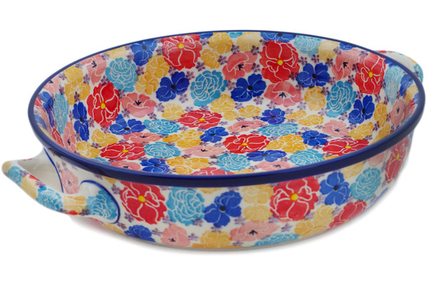 Round Baker with Handles 10-inch